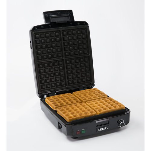Krups 4 Slice Belgian Waffle Maker & Reviews Wayfair